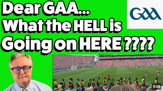 Dear GAA.... What is GOING ON HERE ???? We want ANSWERS !!!