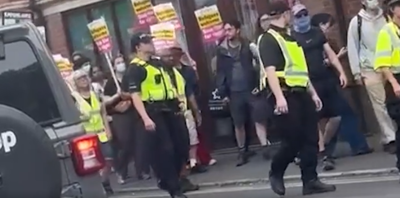Police Escorted Pro Migrant Activists to Epping Migrant Protest, Sparking Political Outrage