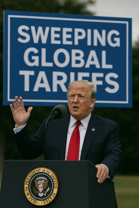 Trump Unveils Sweeping Global Tariffs in Bold Economic Move