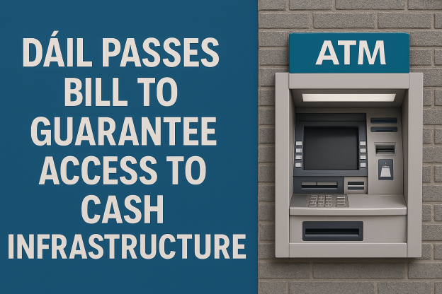 Dáil Passes Bill to Guarantee Access to Cash Infrastructure