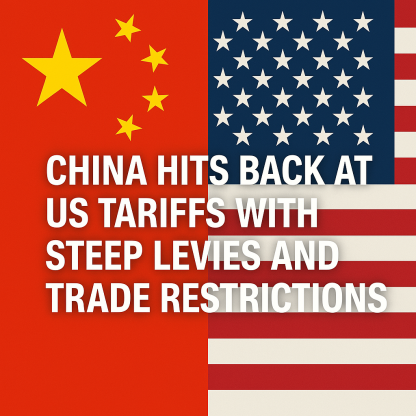 China Hits Back at US Tariffs with Steep Levies and Trade Restrictions