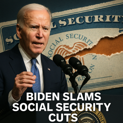 Joe Biden Slams Trump Over Social Security Cuts in First Major Speech Since Leaving Office