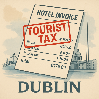 Dublin Looks to Introduce Tourist Tax by September to Fund City Services