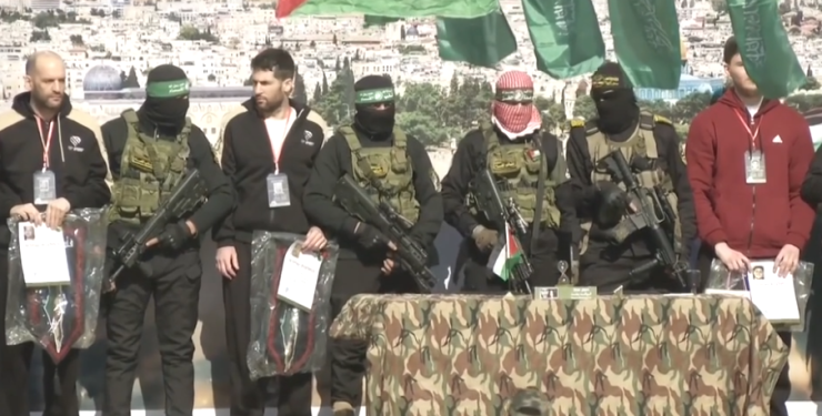 Celebrations in Israel as three more hostages freed Celebrations in Israel as three more hostages freed